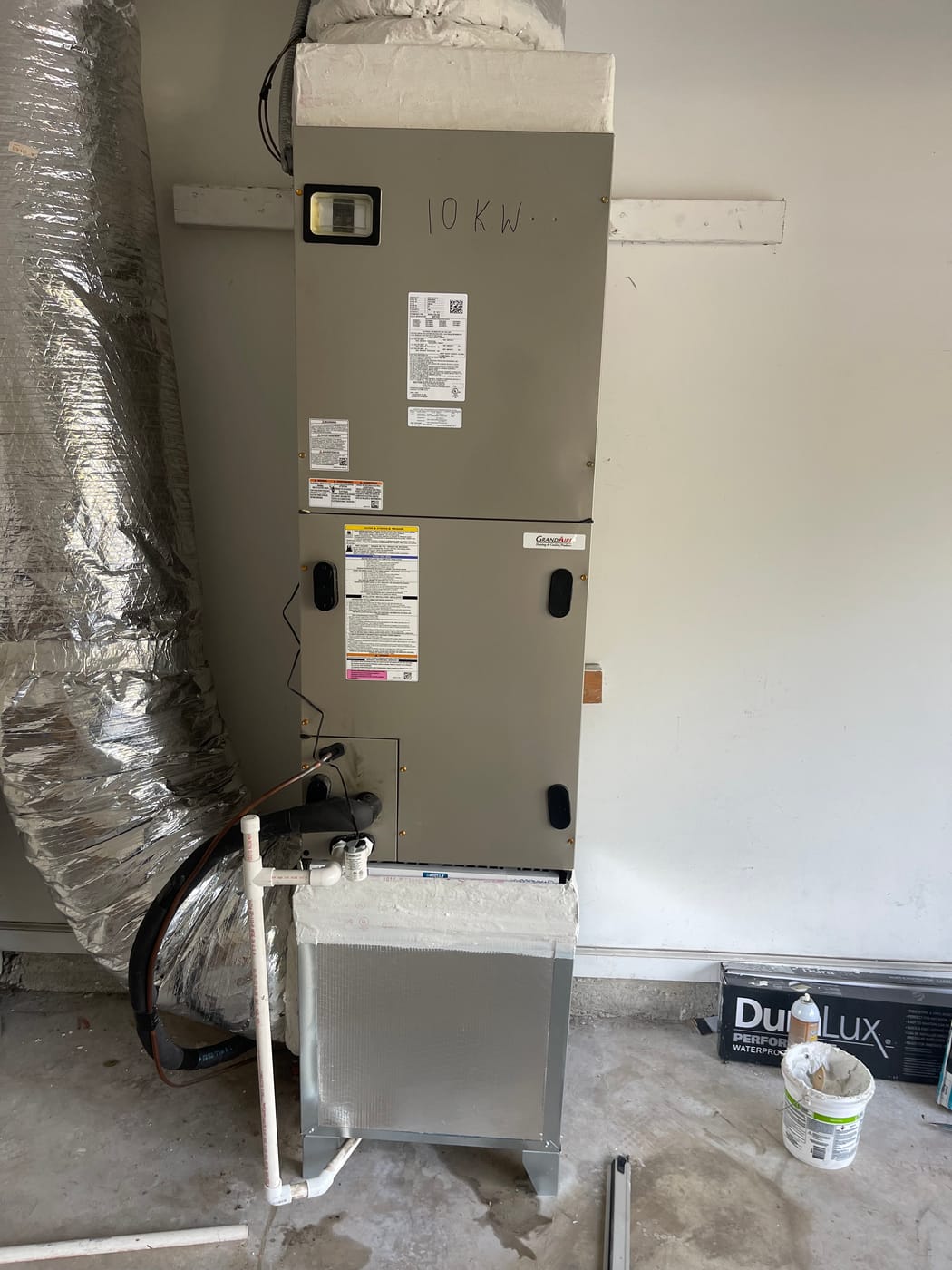 Mr Freeze HVAC — Air handler & ductwork